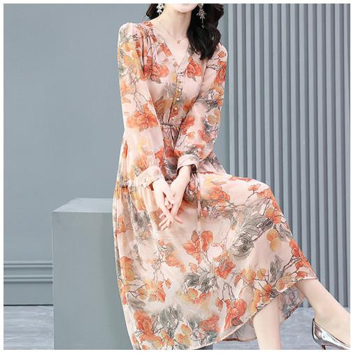 Váy Đầm Hoa Dạo Biển Quyến Rũ VH62 - Hàng Quảng Châu Cao Cấp